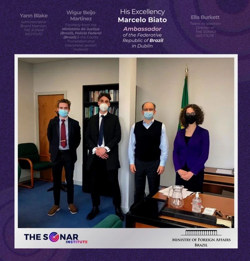 Strengthening Diplomatic Ties: THE SONAR INSTITUTE Visits the Brazilian Embassy in Dublin